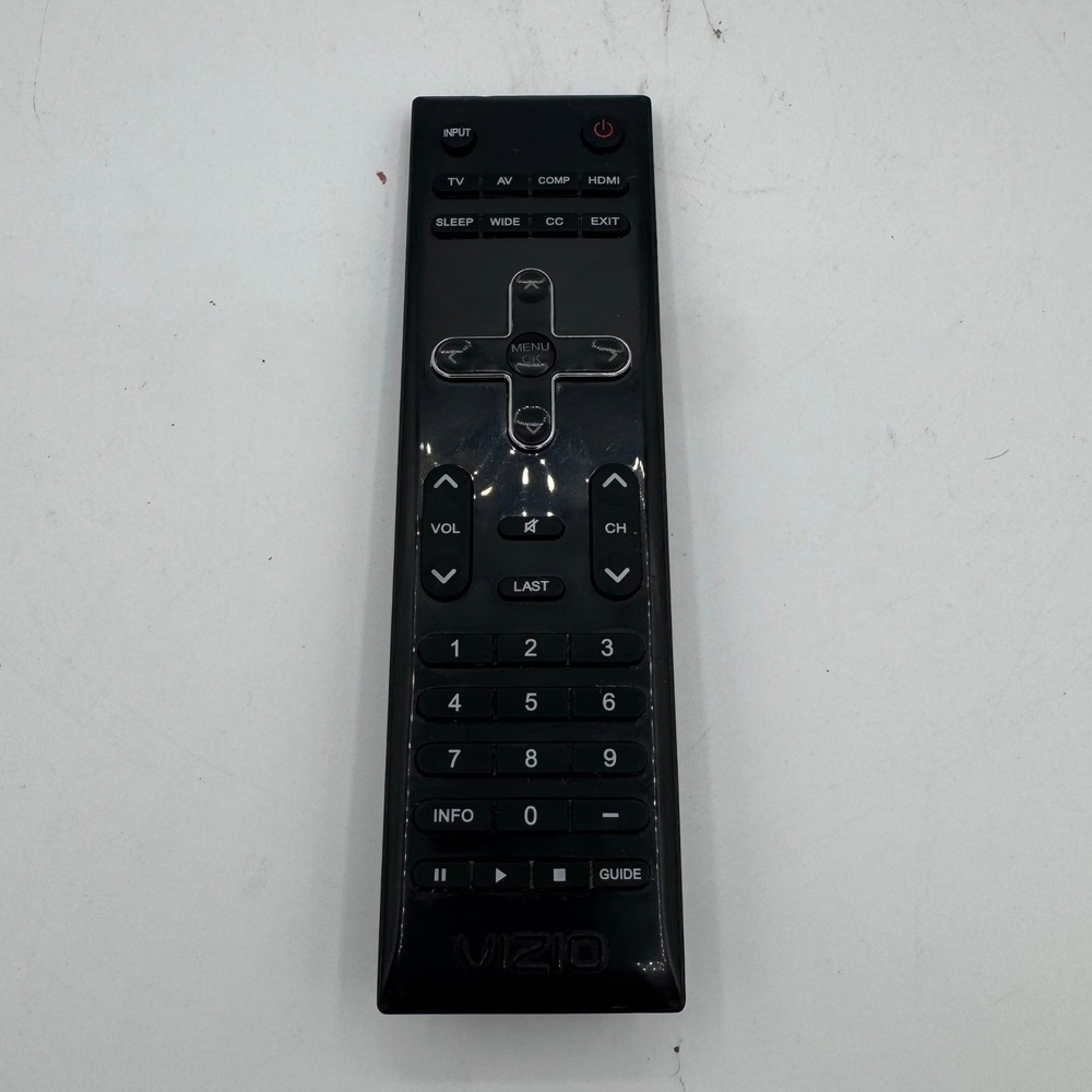 Vizio XRT100 TV Remote Control Black Genuine OEM Replacement